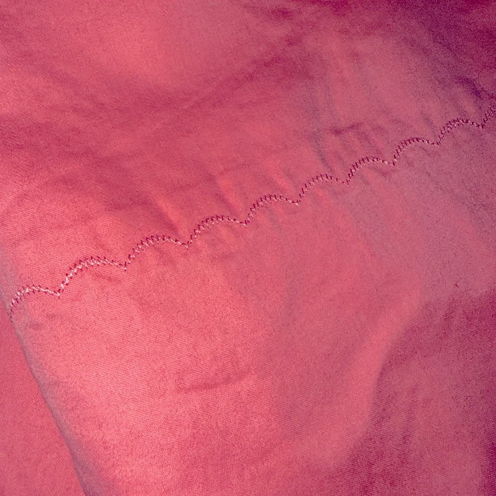 Sferra 1891 St. Tropez Pillowcases scallop embroidery long staple supima coral